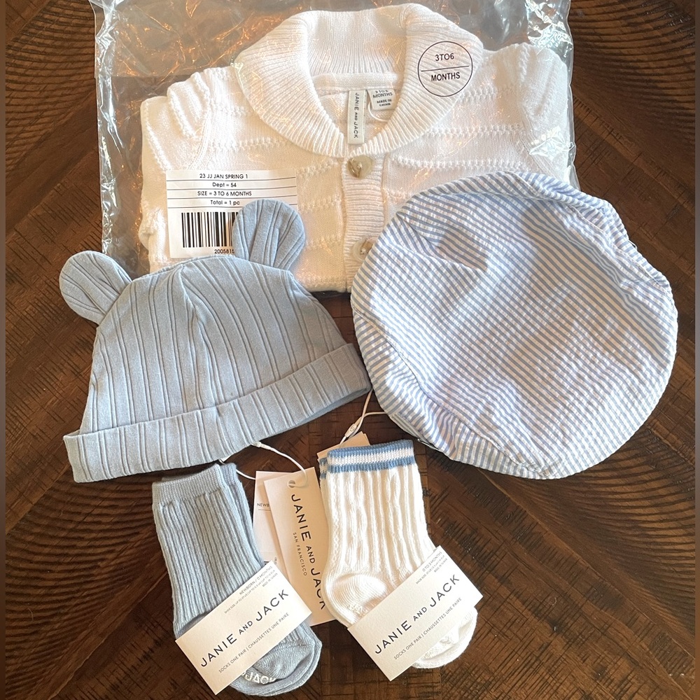 Janie and Jack BUNDLE Newborn - 6 Month